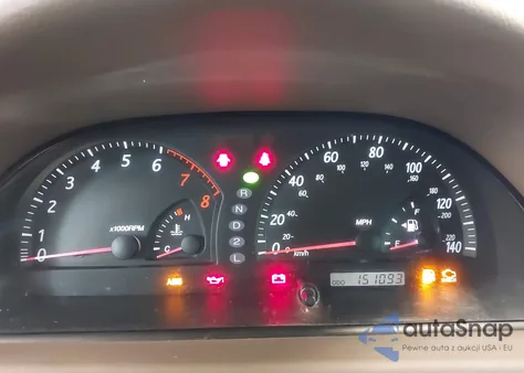 2002 Toyota Camry Le z USA, uszkodzony, nr VIN 4T1BE32K02U584885